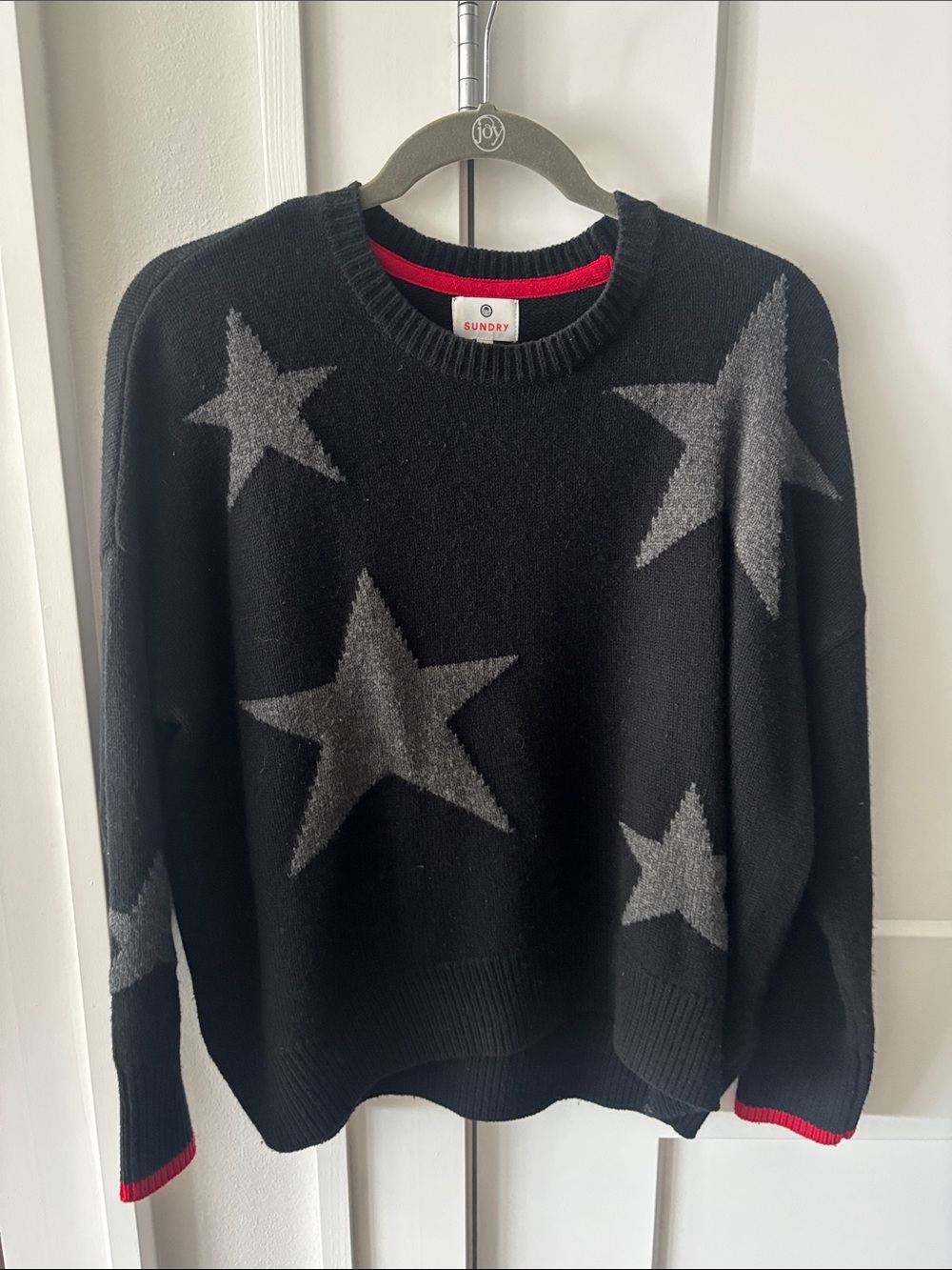 Sundry Sweater with Star Motif